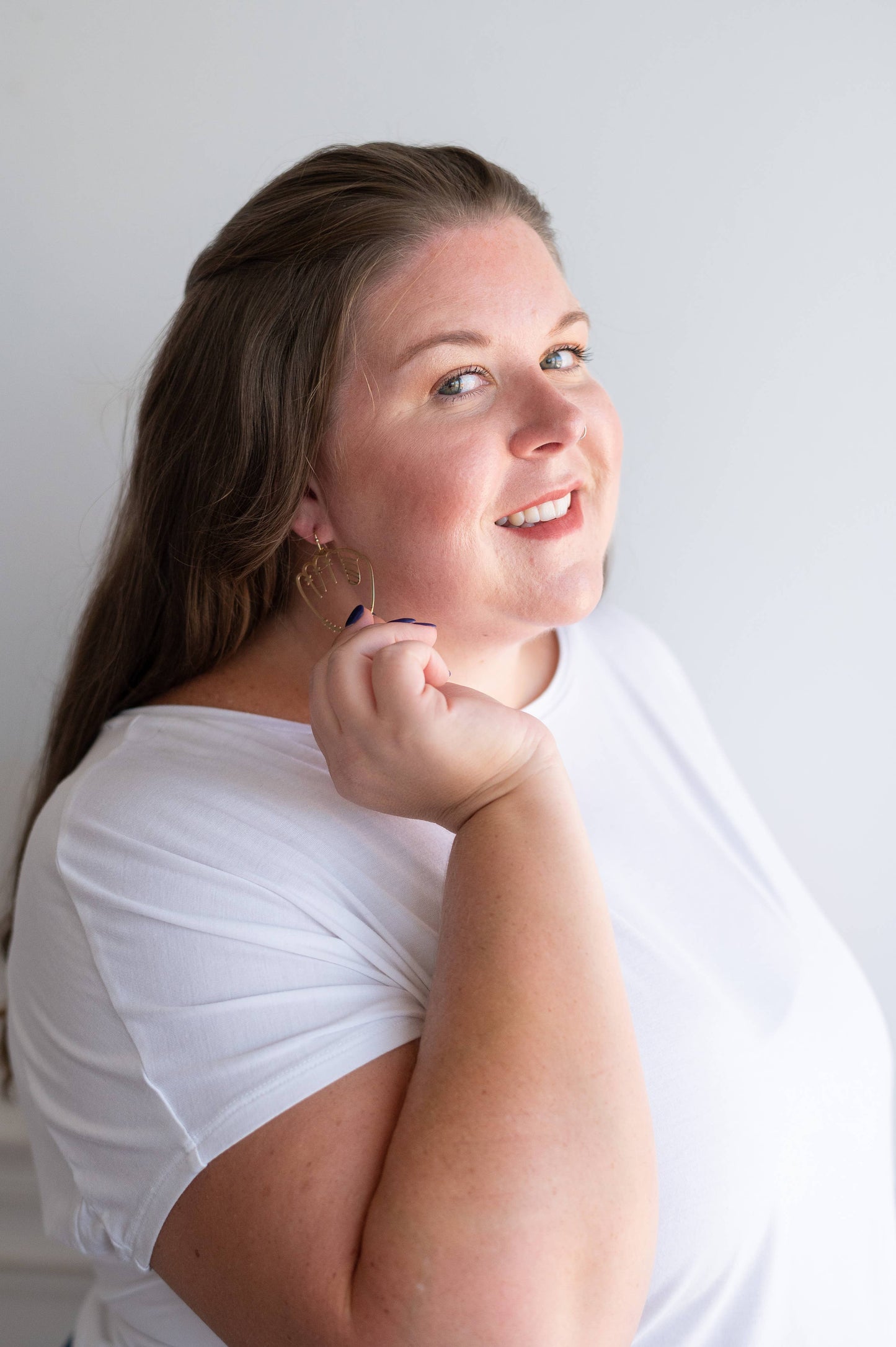 Ballpark Baseball Earrings