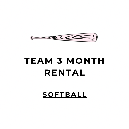 3 Month Team Rental: Softball