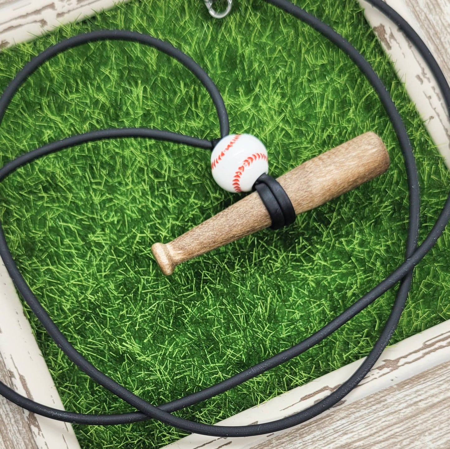 Baseball Bat Necklace, Mookie Necklace