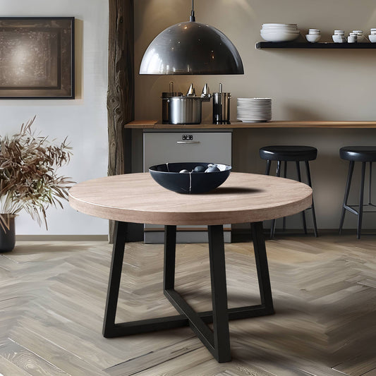 39" 4-People Round Dining Table*
