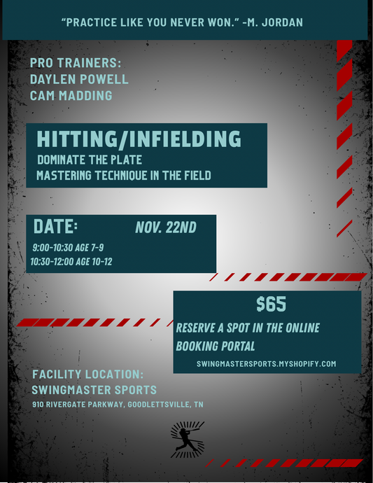 Saturday Hitting/Fielding Clinic