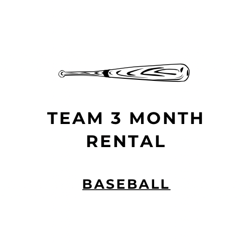 3 Month Team Rental: Baseball